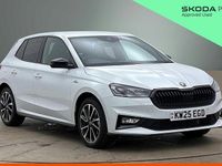 Used Skoda Fabia Monte Carlo 85 HP (62 kW) 2025 Moon white metallic Hatchback