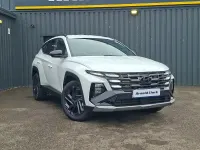 New Hyundai Tucson Blackline 239 HP (175 kW) 2026 Special solid  atlas white SUV