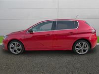 Used Peugeot 308 GT-line 130 HP (95 kW) 2019 Red Hatchback