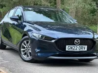 Used Mazda 3 2022 Blue Hatchback