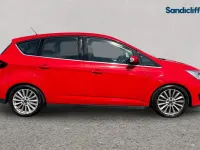 Used Ford C-MAX Titanium 125 HP (91 kW) 2018 Red MPV