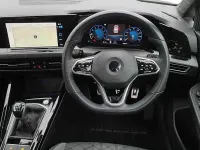 Used VW Golf VIII R-line 131 HP (96 kW) 2022 Black Hatchback