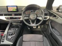 Used Audi A5 Cabriolet S-Line 190 HP (139 kW) 2019 Black Cabriolet