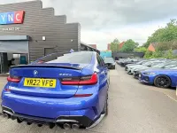 Used BMW 330e M Sport 292 HP (214 kW) 2022 Blue Sedan