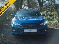 Used Honda Civic SR 126 HP (92 kW) 2018 Blue Hatchback