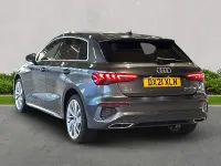 Used Audi A3 Sportback S-Line 204 HP (150 kW) 2021 Grey Hatchback