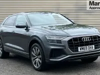 Używany Audi Q8 S-Line 340 KM (250 kW) 2020 Szary SUV