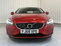 Begagnad Volvo V40 Inscription 152 HK (111 kW) 2018 Röd Halvkombi