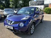 Used Nissan Juke Tekna 115 HP (84 kW) 2015 Blue SUV