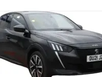 Used Peugeot e-208 Premium 100 kW (136 HP) 2021 Black Hatchback