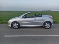 Used Peugeot 206 CC Allure 2004 Silver Cabriolet
