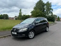 Used VW Sharan 150 HP (110 kW) 2011 Black MPV