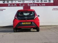 Used Toyota Aygo X-play 71 HP (52 kW) 2018 Red Hatchback
