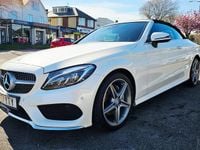 Usado Mercedes C220 AMG Line Premium Plus 2017 Branco Cabrios