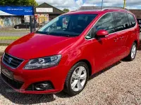 Used Seat Alhambra SE 184 HP (135 kW) 2017 Red MPV