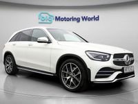 Used Mercedes GLC300 AMG line 241 HP (177 kW) 2020 White SUV