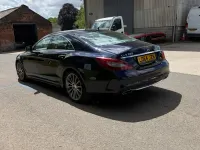 Used Mercedes CLS350 AMG line 2015 Blue Coupe