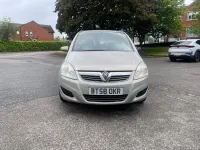 Used Vauxhall Zafira 115 HP (84 kW) 2009 Silver MPV