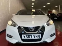 Second-hand Nissan Micra Acenta 71 CP (52 kW) 2018 Alb Hatchback