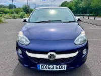 Used Vauxhall Adam Jam 70 HP (51 kW) 2013 Blue Hatchback