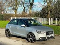 Used Audi A1 Sportback Comfort 105 HP (77 kW) 2014 Silver Hatchback