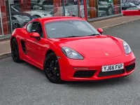 Used Porsche Cayman 2016 Red Coupe