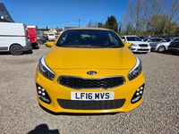 Used Kia ProCeed GT-Line 2016 Yellow Hatchback