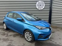 Używany Renault Zoe Iconic 100 kW (136 KM) 2021 Niebieski Hatchback