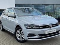 Used VW Polo SE 80 HP (58 kW) 2020 White silver metallic Hatchback