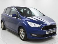 Used Ford C-MAX Zetec 120 HP (88 kW) 2016 Blue MPV
