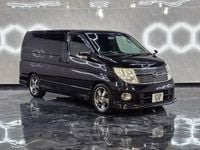 Used Nissan Elgrand 2008 Black MPV