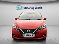Used Nissan Leaf Tekna 110 kW (150 HP) 2021 Red Hatchback