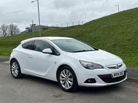 Used Vauxhall Astra GTC SRi 2014 White Coupe