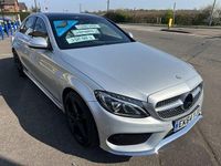 Usado Mercedes C250 AMG line 204 HP (150 kW) 2014 Prateado Sedan