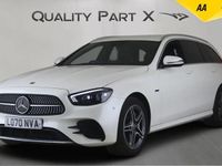 Used Mercedes E300 AMG line 2020 White Estate