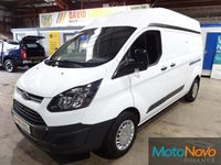 used Ford Transit Custom 2.0 290 HR P/V 104 BHP L2 H2 LWB HI ROOF VAN