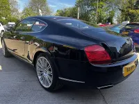 Used Bentley Continental 552 HP (405 kW) 2009 Black Sedan