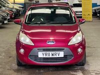 Used Ford Ka Zetec 69 HP (50 kW) 2011 Red Hatchback