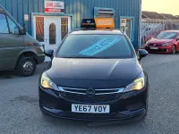 Used Vauxhall Astra 110 HP (80 kW) 2017 Black Estate