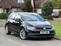 Used VW Golf VII GT 2017 Black Hatchback