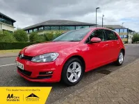 Used VW Golf VII Match 2015 Red Hatchback
