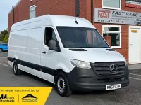 Used Mercedes Sprinter 160 HP (117 kW) 2019 White Van