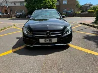 Used Mercedes C200 AMG line 184 HP (135 kW) 2015 Black Sedan
