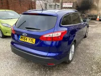 Used Ford Focus Zetec 2014 Blue Estate