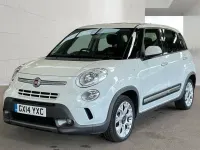 Used Fiat 500L Trekking 85 HP (62 kW) 2014 White MPV