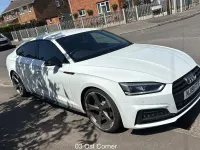 Used Audi A5 Sportback Black Edition 2019 White Hatchback