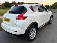 Used Nissan Juke Acenta 110 HP (80 kW) 2013 White SUV