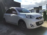 Used Nissan Micra N-TEC 2017 White Hatchback