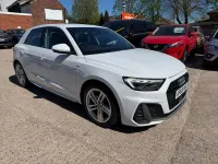 Used Audi A1 Sportback S-Line 116 HP (85 kW) 2019 White Hatchback