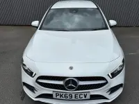 Used Mercedes A180 AMG line 2019 White Sedan